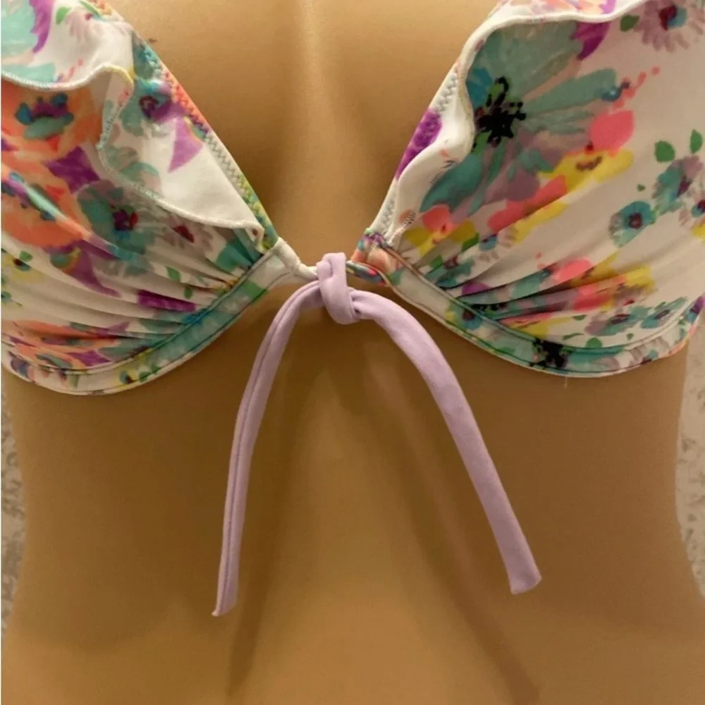 Victoria's Secret Bombshell Multicolor Floral Bikini